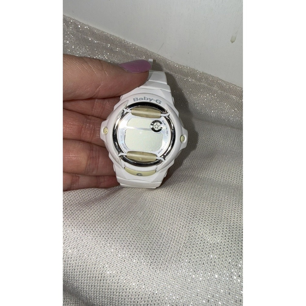 Casio Baby-G BG-169R White Digital Watch 3189 Just Needs Battery